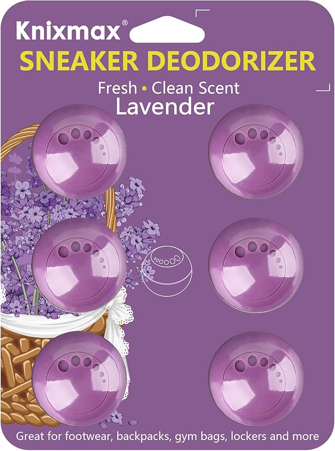 Knixmax Shoe Deodorizer Balls, Boot Deodorizing Shoe Odor Eater Ball Sneaker - Image 2