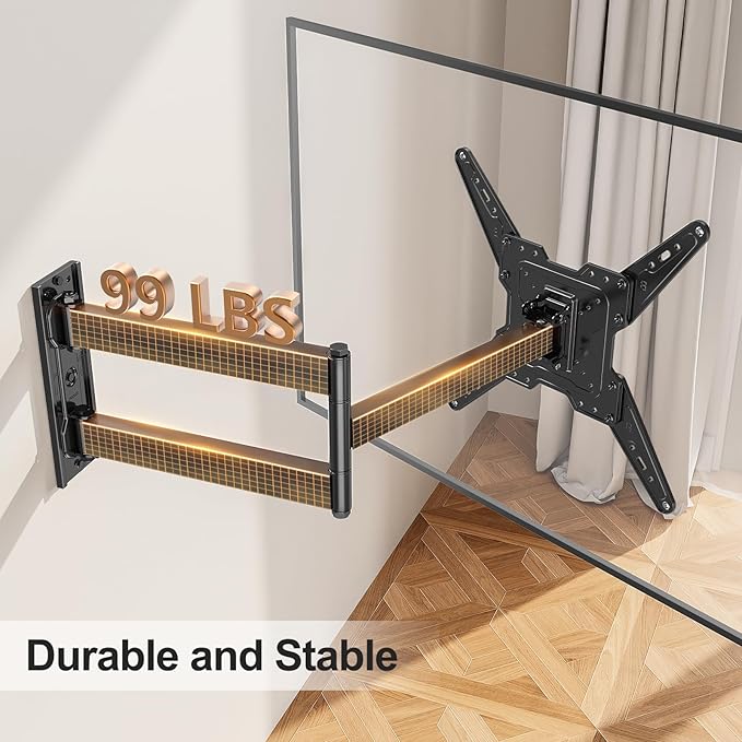 ELIVED 31.3 Inch Long Arm TV Mount - Image 8