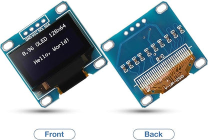Weewooday 5 Pieces 0.96 Inch OLED Module 12864 128x64 Driver IIC I2C Serial - Image 2
