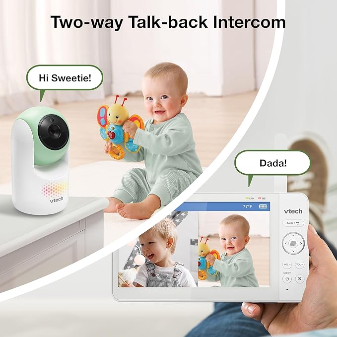 VTech 2-Cameras Video Baby Monitor - Image 7