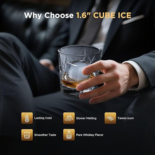 Ice Maker Portable Countertop, 1.6" Crystal Clear Ice Cube Machine - Image 6