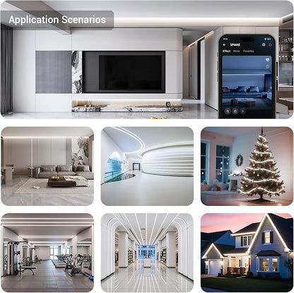 LED Light Controller, RF WiFi Smart Remote Dimmer - Image 9