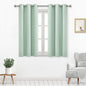 DWCN Blackout Curtains 45 Inches Long, Spring Room Drakening Drapes by DWCN