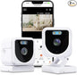 Geeni Mini 1080P Indoor/Outdoor Security Camera 2-Pack, Smart WiFi Cameras by Geeni