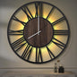 LEIKE Large Wall Clocks with Night Light Battery Operated, Silent Non Ticking by LEIKEWALLCLOCK