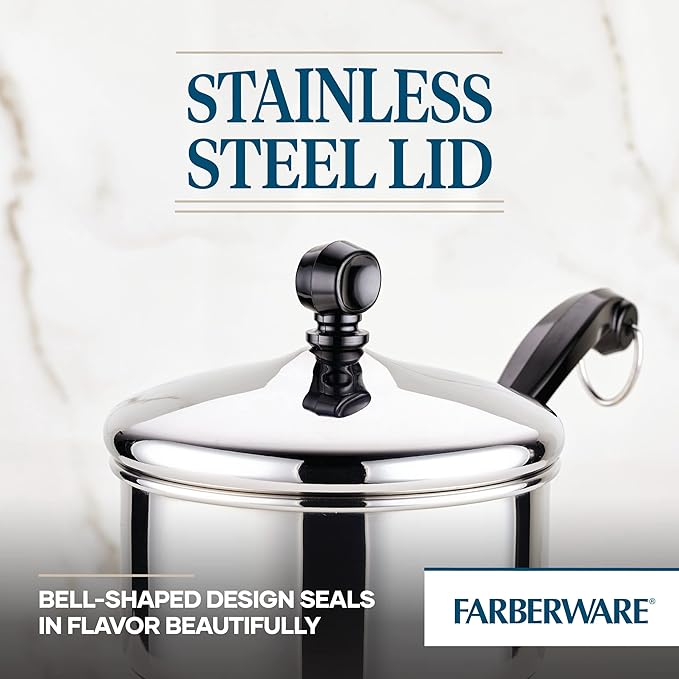 Farberware Classic Stainless Steel Sauce Pan/Saucepan - Image 4