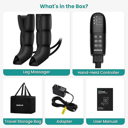 Leg Massager for Circulation and Pain Relief Air Compression Boots Massage - Image 9