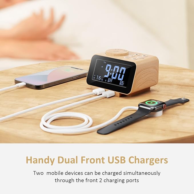 USCCE Digital Alarm Clock Radio - Image 7