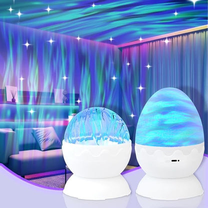 XBYZZRS Galaxy Projector Egg Night Light Projector USB-Powered Mood Lighting by Unknown