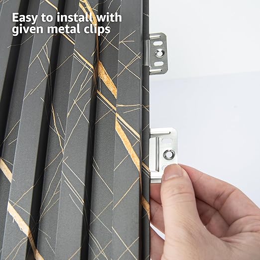 Art3d 8-Pack WPC Slat Panel for Interior Decor, Decorative Fluted Accent Wall - Image 9