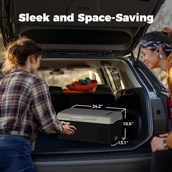Setpower FC15 Portable 12v Refrigerator, -4℉-68℉ Fast Cooling Car Refrigerator - Image 6
