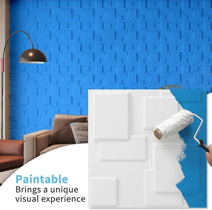 Art3d 20 Pack Decorative 3D Wall Panels, 19 Sq.Feet PVC Interior Wall Décor - Image 3