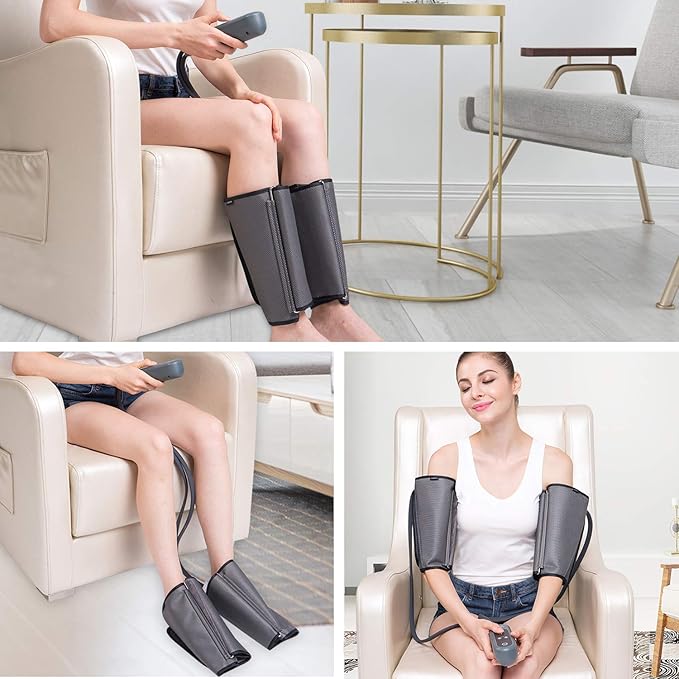 QUINEAR Air Compression Leg Massager - Image 2