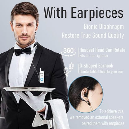 ELIDAIP T-M1 Super Mini Walkie Talkies - Image 3
