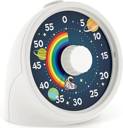 BellMan Visual Timer with Pause Button, 60 Minute Countdown Rainbow Timer by Unknown