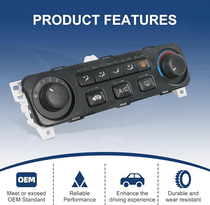 DICMIC A/C Heater Climate Control Module Compatible - Image 3