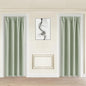 JIUZHEN Blackout Doorway Curtains 80 inch Length by JIUZHEN
