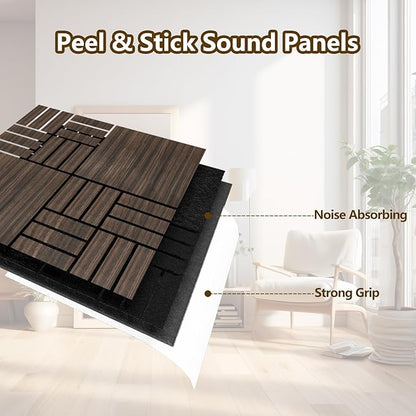 ARMURO 4 Packs Acoustic Wall Panels - Image 7
