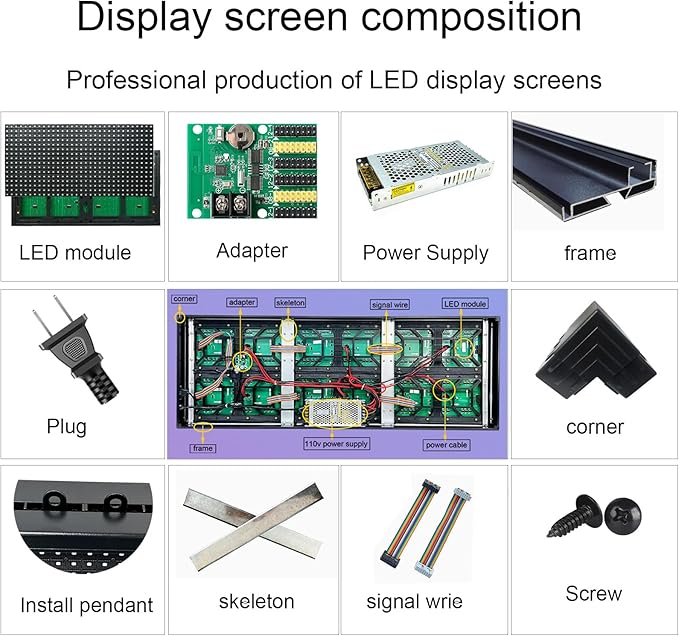 Programmable Scrolling Led Sign Message Board Outdoor Digital Signs - Image 7