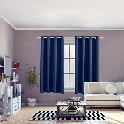 Anytime 100% Blackout Curtain 2 Panels Set, Thermal Insulated Window Drapes - Image 5