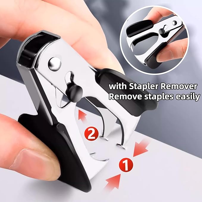Long Reach Stapler, with 2000 Staples & Stapler Remover Full Strip，20-25 Sheet - Image 9