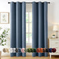 MIULEE Stone Blue Blackout Curtains by MIULEE