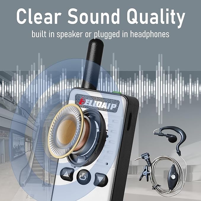 ELIDAIP T-M2 Super Mini Walkie Talkie - Image 7