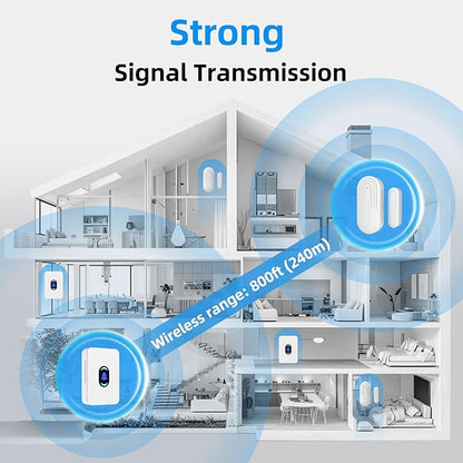 Daytech Wireless Door Sensor Chime Door Entry Chime - Image 6