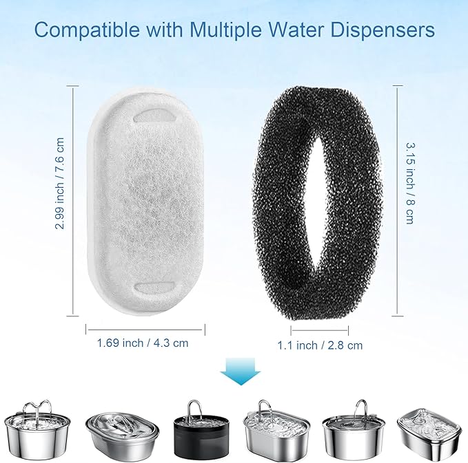 SORON Cat Water Fountain Filters - Image 2