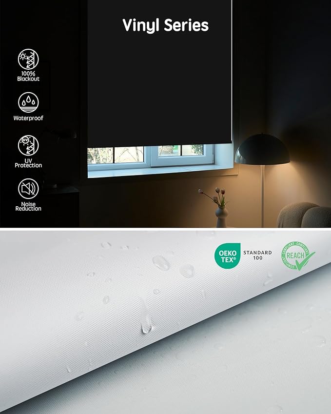 Yoolax Motorized Blinds with Remote, Waterproof Smart Blinds - Image 5