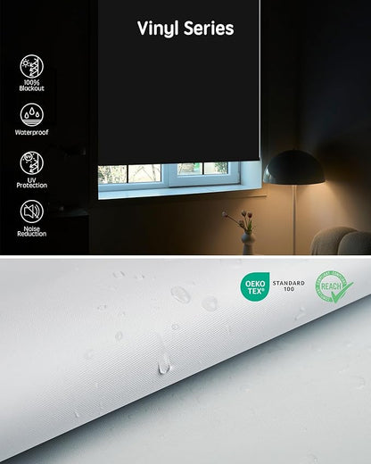 Yoolax Motorized Blinds with Remote, Waterproof Smart Blinds - Image 5