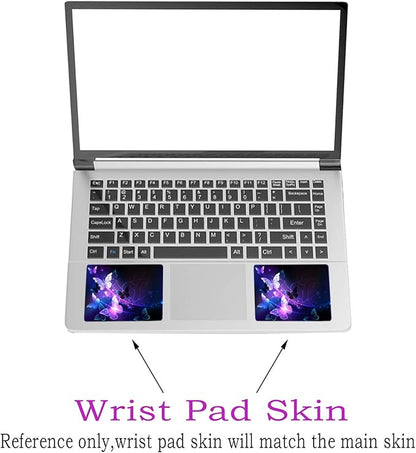 Laptop Skin Sticker Decal, Decorative Waterproof Removable, Art Butterfly - Image 2