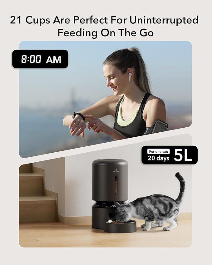 PETLIBRO Automatic Cat Feeder, Automatic Dog Food Dispenser - Image 3