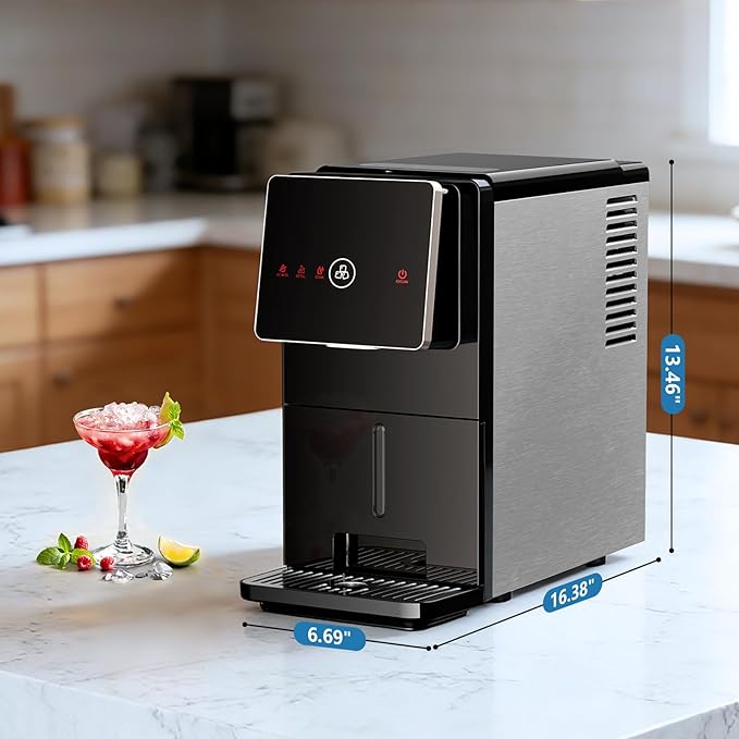 Antarctic Star Countertop Nugget Ice Maker, Self-Cleaning Portable Ice Machine - Image 6