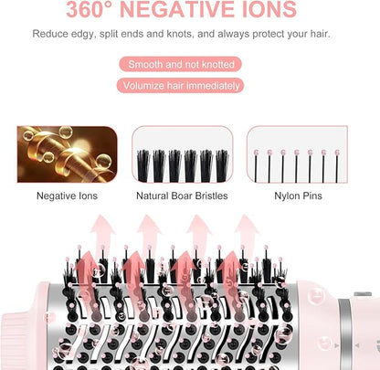 IG INGLAM 4 in 1 Blowout Hair Dryer Brush Set - Image 5
