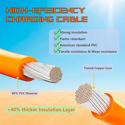 iHaospace XT60 to Solar Connector Cable 10FT/16.4FT/25FT 12AWG, XT60 Extension - Image 5