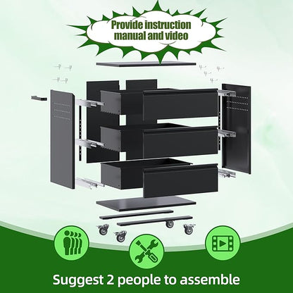 SUXXAN Metal Storage Cabinet - Image 6