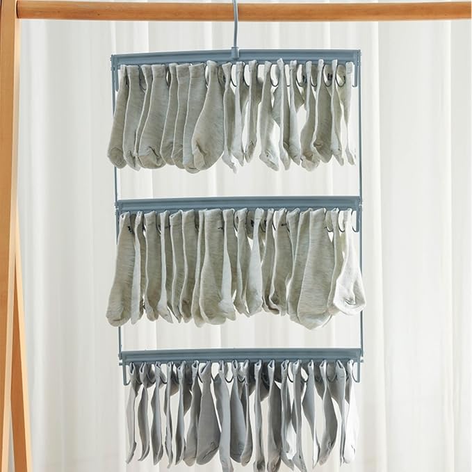 Socks Drying Racks Hanger Socks Organizer Hook Hanger by Moxuercty