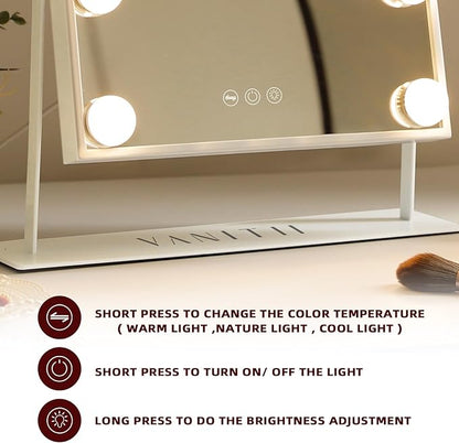 VANITII Lighted Vanity Hollywood Mirror - Image 3