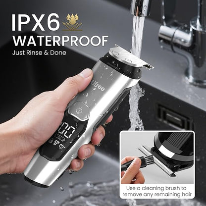 Ufree 3-in-1 Beard Trimmer Kit, Men's Electric Shaver Razor - Image 7