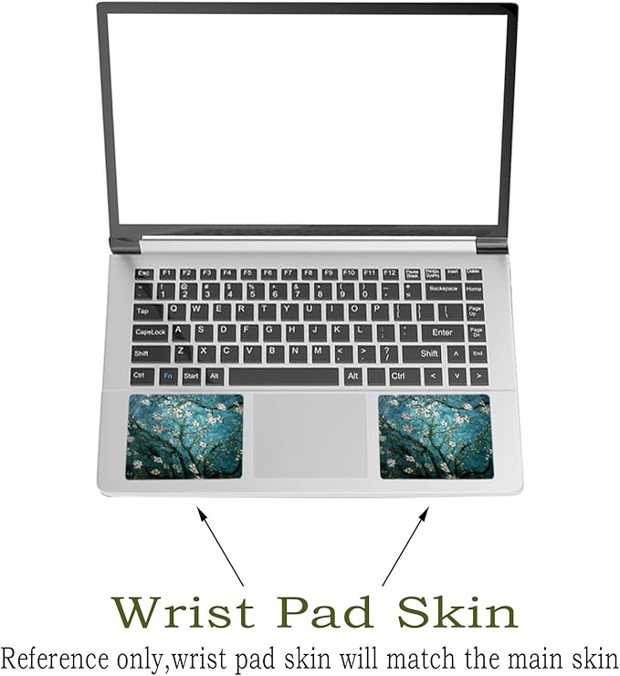 Laptop Skin Sticker Decal, Decorative Waterproof Removable, Van Gogh Painting - Image 4