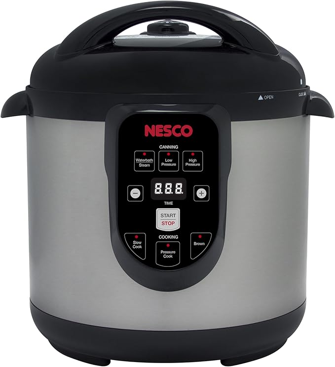Nesco NPC-9 Smart Electric Pressure Cooker and Canner, Stainless Steel - Image 2