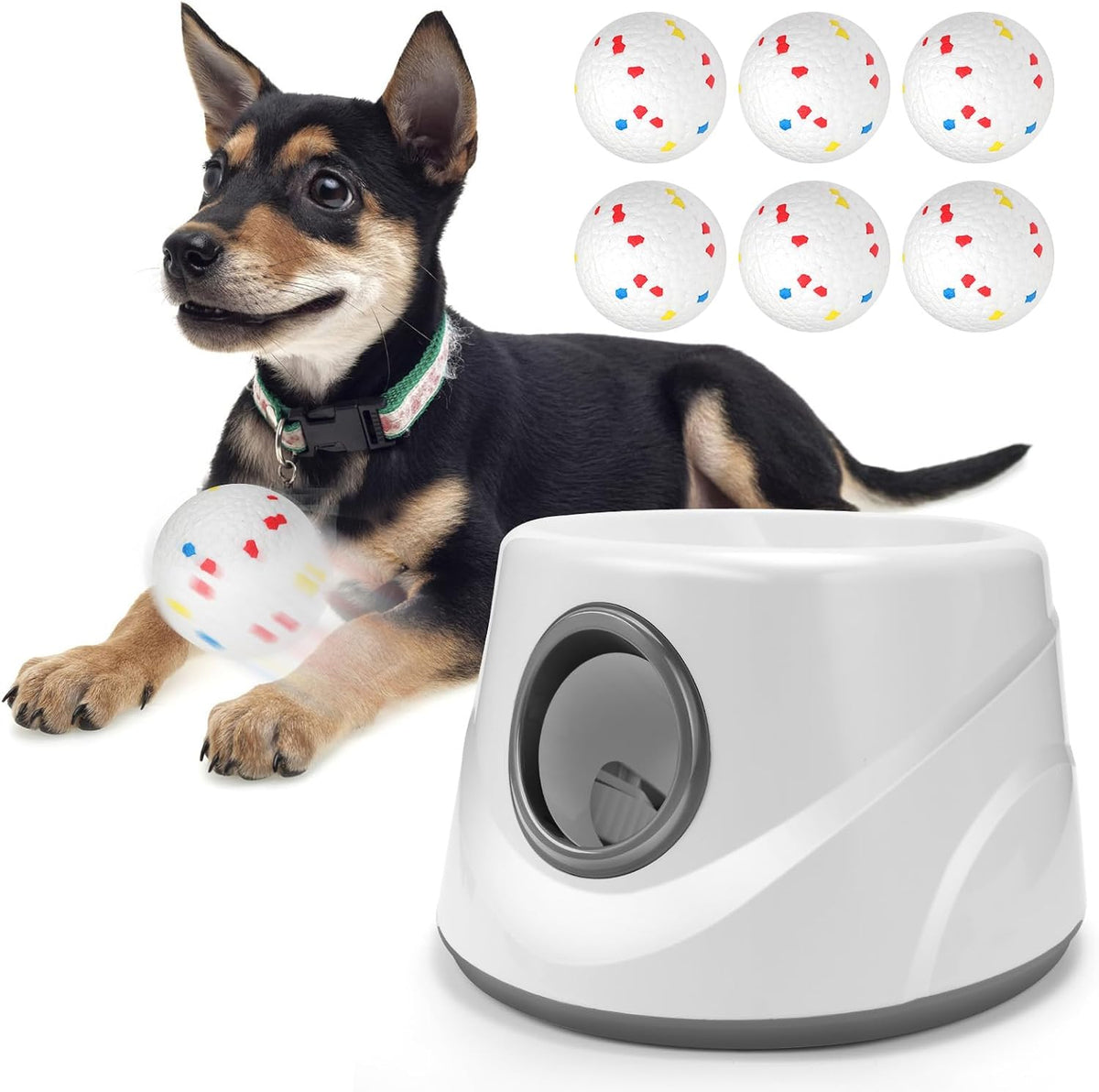 automatic ball thrower for dogs, ball launcher for, main product view
