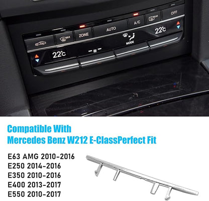 Jaronx Compatible with Mercedes Benz AC Button Trim E Class W212, Temperature - Image 6