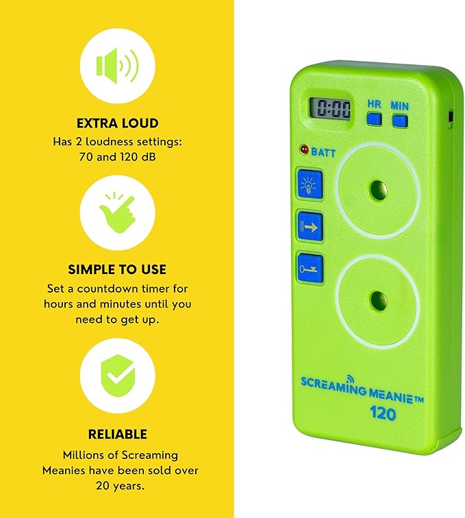 Screaming Meanie TZ-120 Extremely Loud Alarm Timer, or Travelers - Image 3