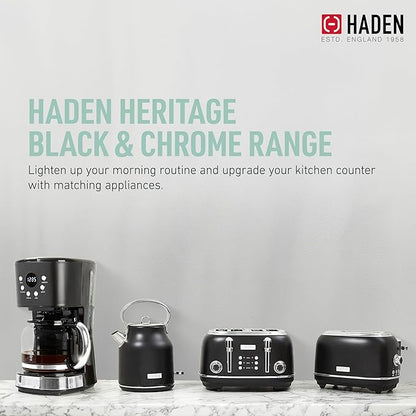 HADEN Heritage 1.7 Liter Stainless Steel Electric Kettle, Hot Water Kettle - Image 5