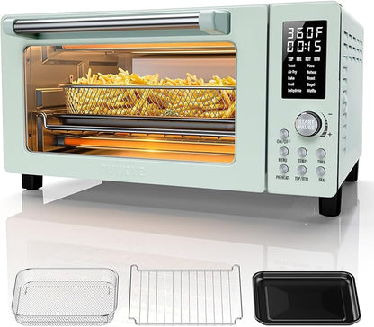 Nuwave Bravo Pro Smart 21QT Toaster Oven Air Fryer Combo, Convection Oven by NuWave