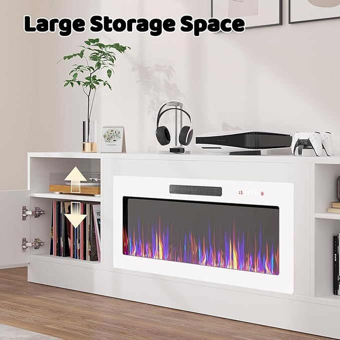 Lemberi Fireplace tv Stand - Image 4