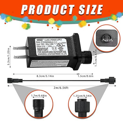 4.5V 0.6A Controller with Extension Cable, Replacement Model JT-DC045V0600-C - Image 2