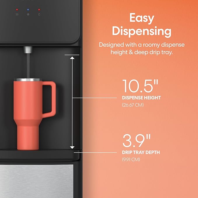 Brio CLTL130SS 130 Series Top-Load Water Cooler Dispenser - Image 7